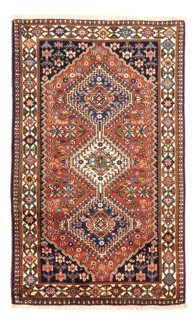 Persisk tæppe - Nomadisk - 130 x 80 cm - rød