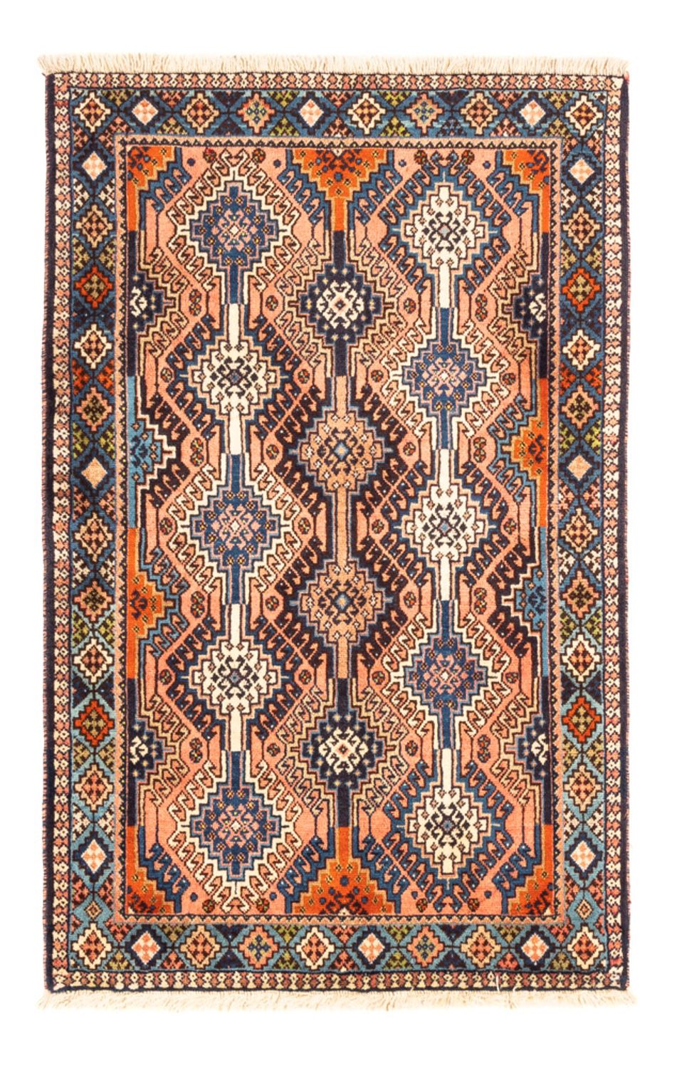 Persisk tæppe - Nomadisk - 125 x 80 cm - rød