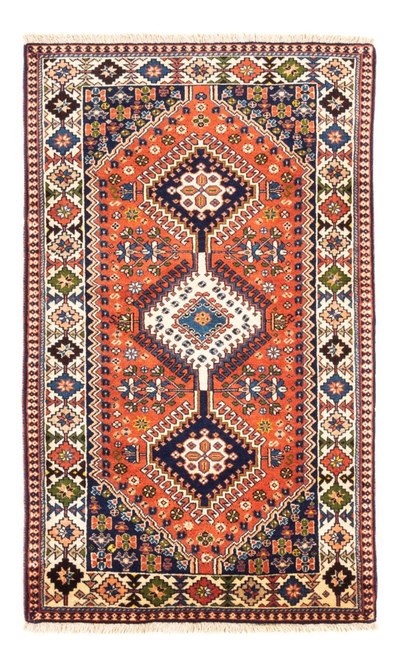 Persisk tæppe - Nomadisk - 138 x 80 cm - rød