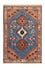 Persisk tæppe - Nomadisk - 122 x 83 cm - blå