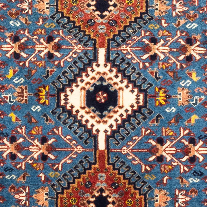 Persisk tæppe - Nomadisk - 122 x 83 cm - blå
