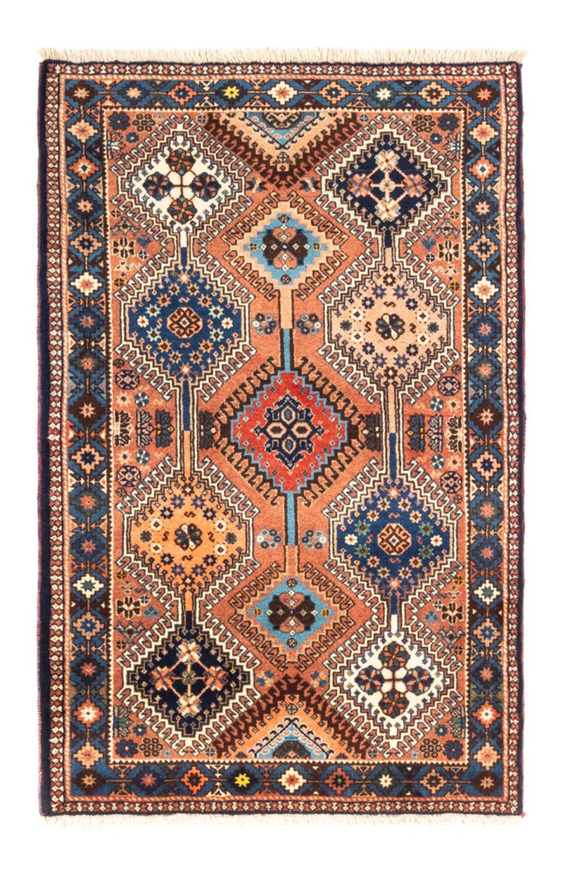 Persisk tæppe - Nomadisk - 130 x 85 cm - rød