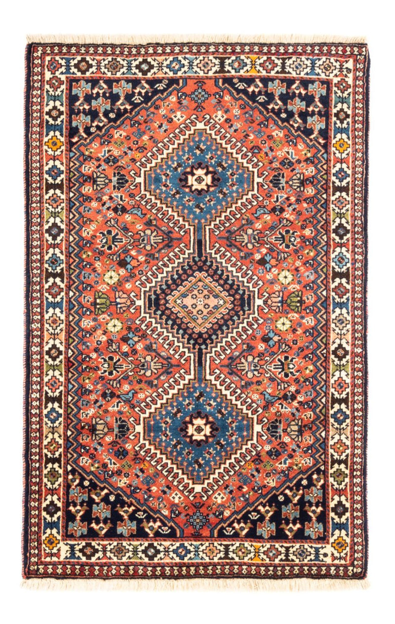 Persisk tæppe - Nomadisk - 123 x 80 cm - rød