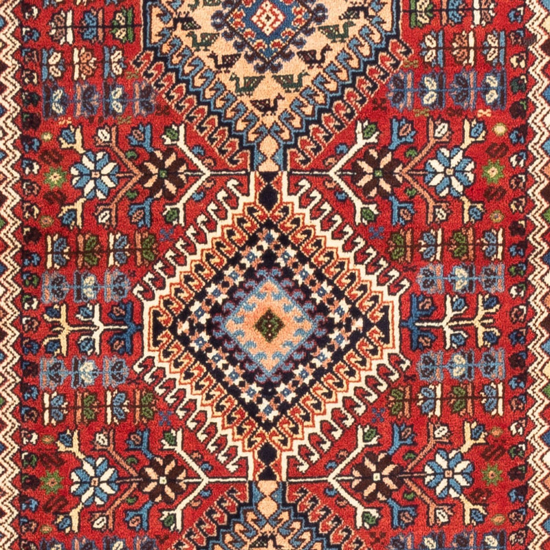 Løber Persisk tæppe - Nomadisk - 196 x 80 cm - rød