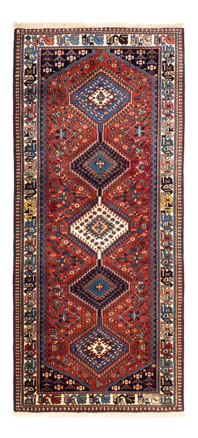 Løber Persisk tæppe - Nomadisk - 193 x 85 cm - rød