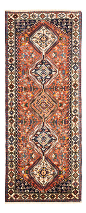 Løber Persisk tæppe - Nomadisk - 202 x 82 cm - rød