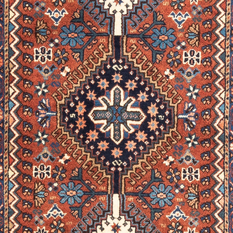 Løber Persisk tæppe - Nomadisk - 205 x 80 cm - rød