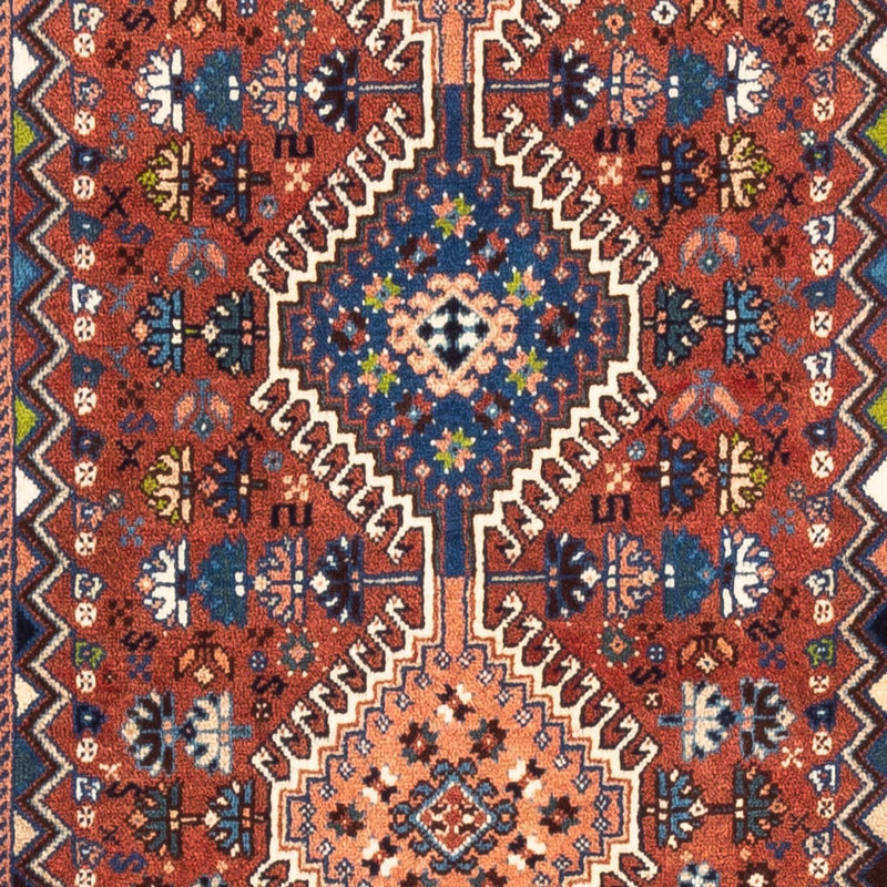 Løber Persisk tæppe - Nomadisk - 195 x 80 cm - rød
