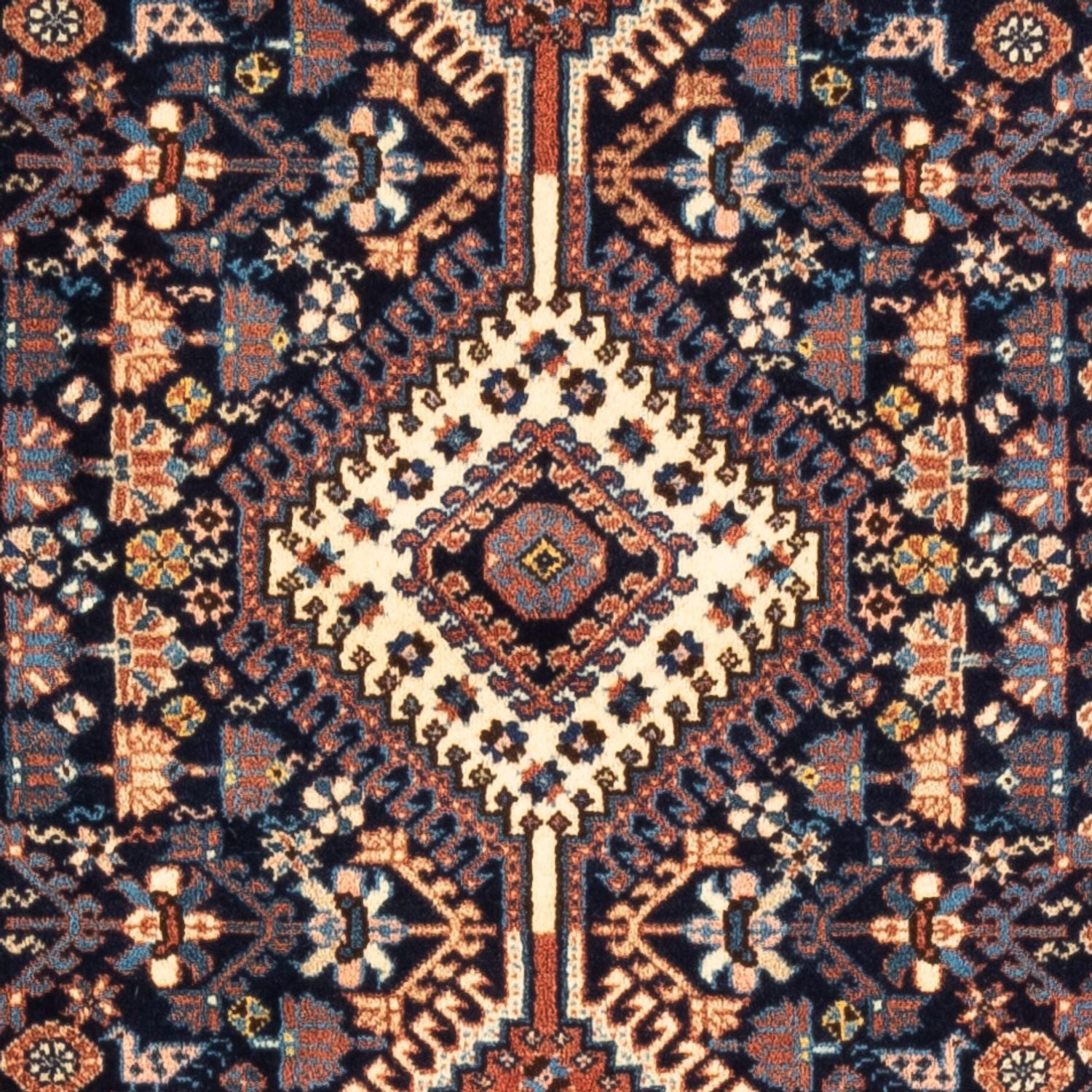 Løber Persisk tæppe - Nomadisk - 202 x 84 cm - mørkeblå