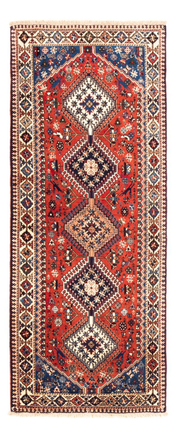 Løber Persisk tæppe - Nomadisk - 195 x 80 cm - rød