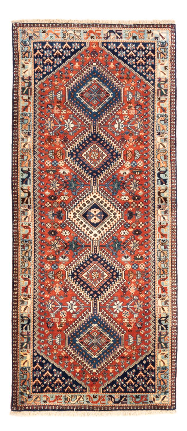Løber Persisk tæppe - Nomadisk - 198 x 86 cm - rød