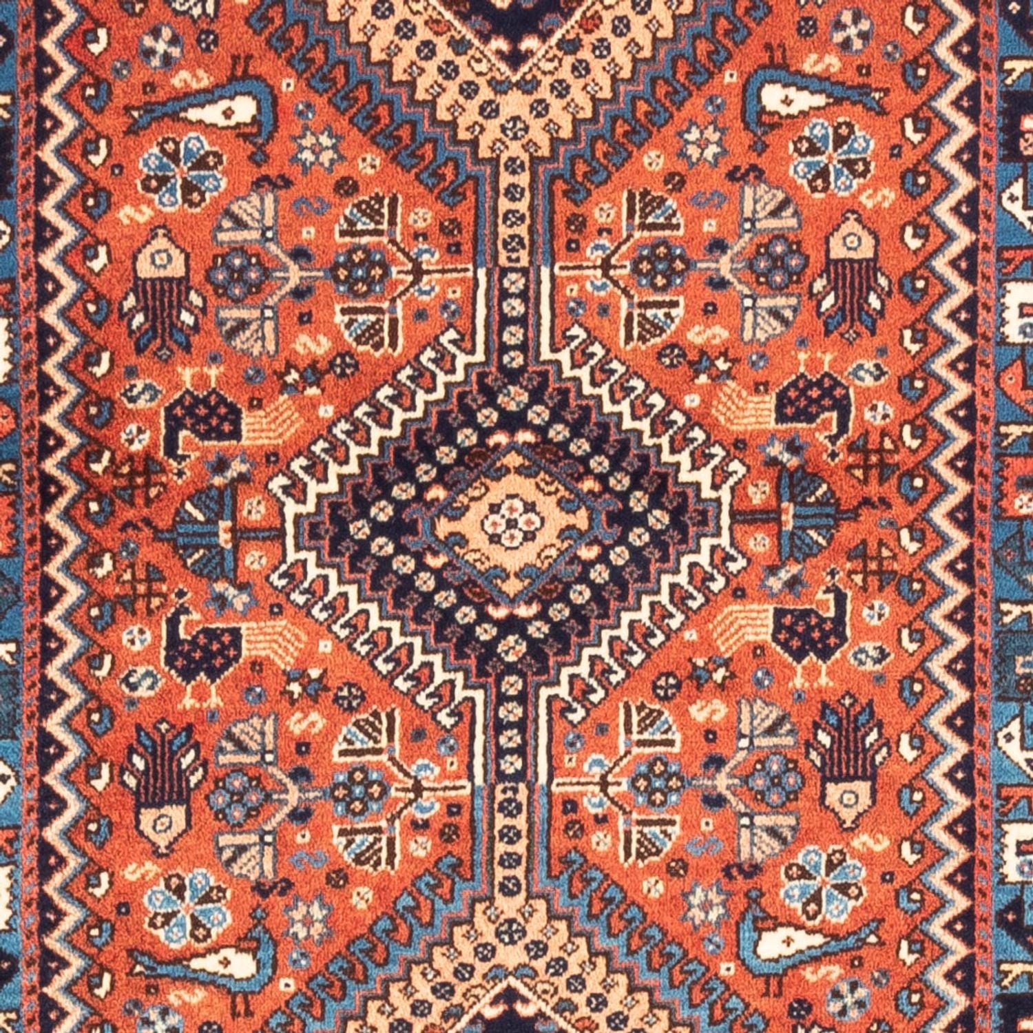 Løber Persisk tæppe - Nomadisk - 208 x 80 cm - rød