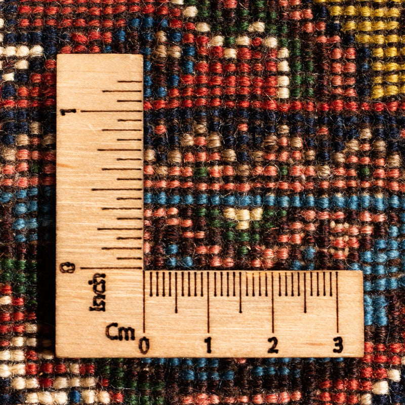 Persisk tæppe - Nomadisk - 123 x 83 cm - gul