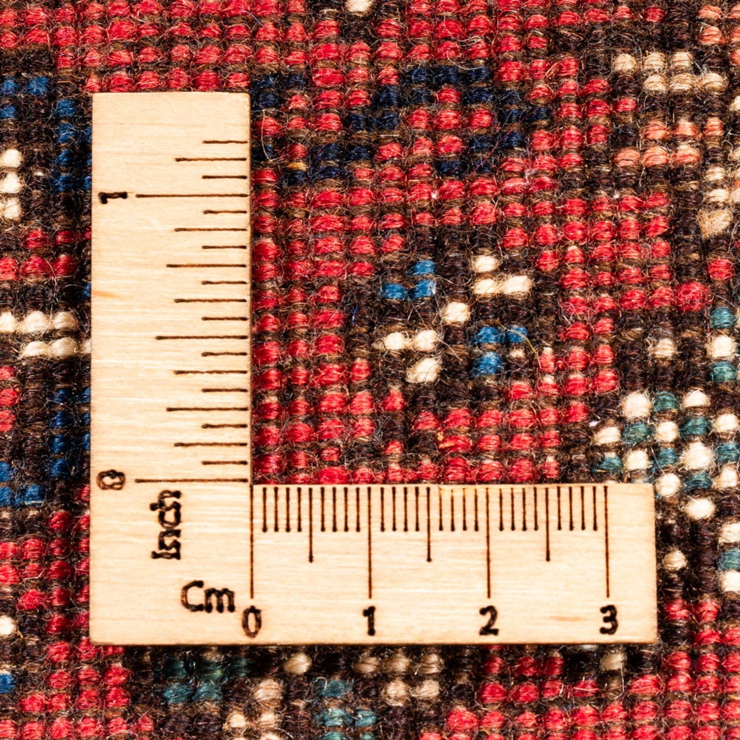 Persisk tæppe - Nomadisk - 132 x 83 cm - rød