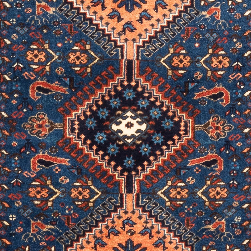Persisk tæppe - Nomadisk - 127 x 83 cm - blå