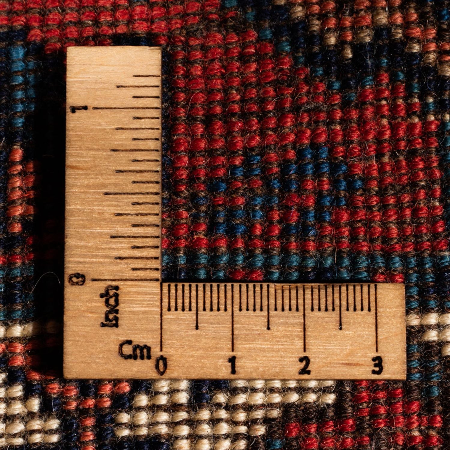 Persisk tæppe - Nomadisk - 127 x 83 cm - blå