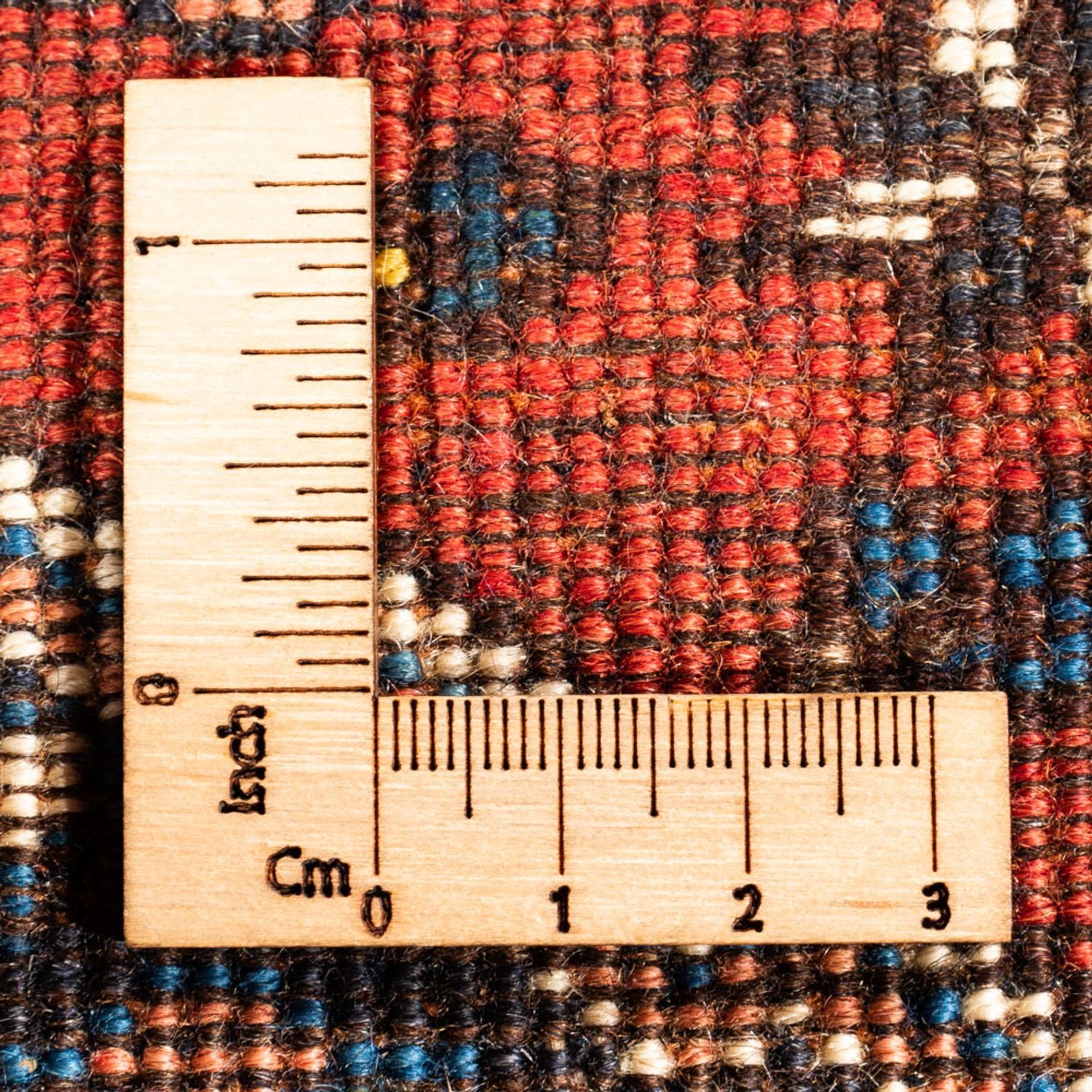 Persisk tæppe - Nomadisk - 122 x 84 cm - rød