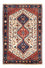 Persisk tæppe - Nomadisk - 128 x 85 cm - creme