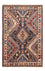 Persisk tæppe - Nomadisk - 128 x 85 cm - mørkeblå