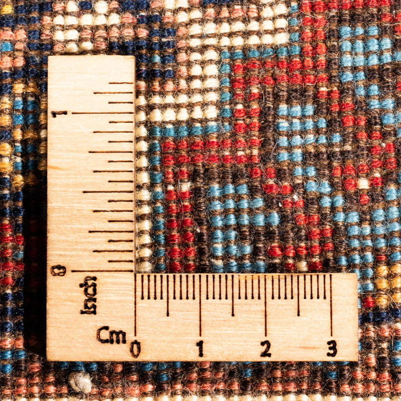 Persisk tæppe - Nomadisk - 128 x 85 cm - mørkeblå