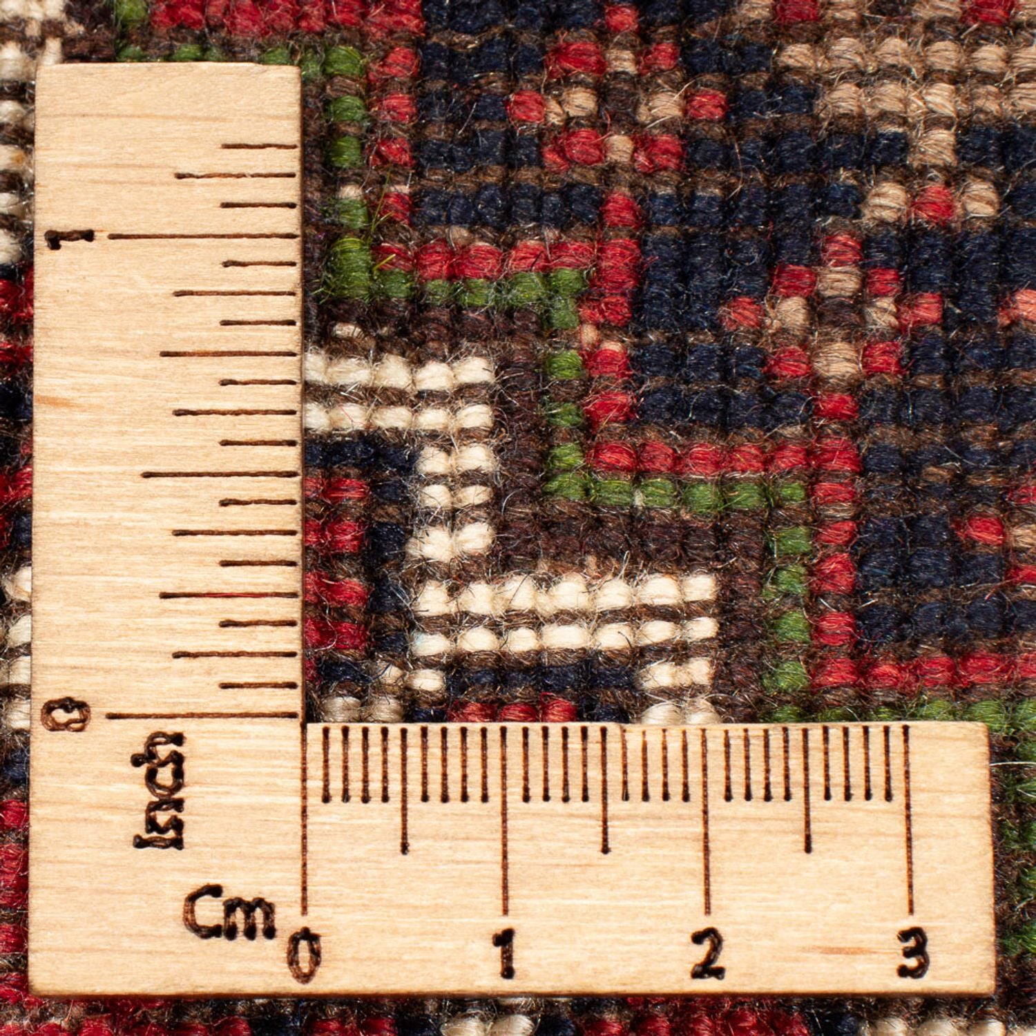 Persisk tæppe - Nomadisk - 106 x 68 cm - rød