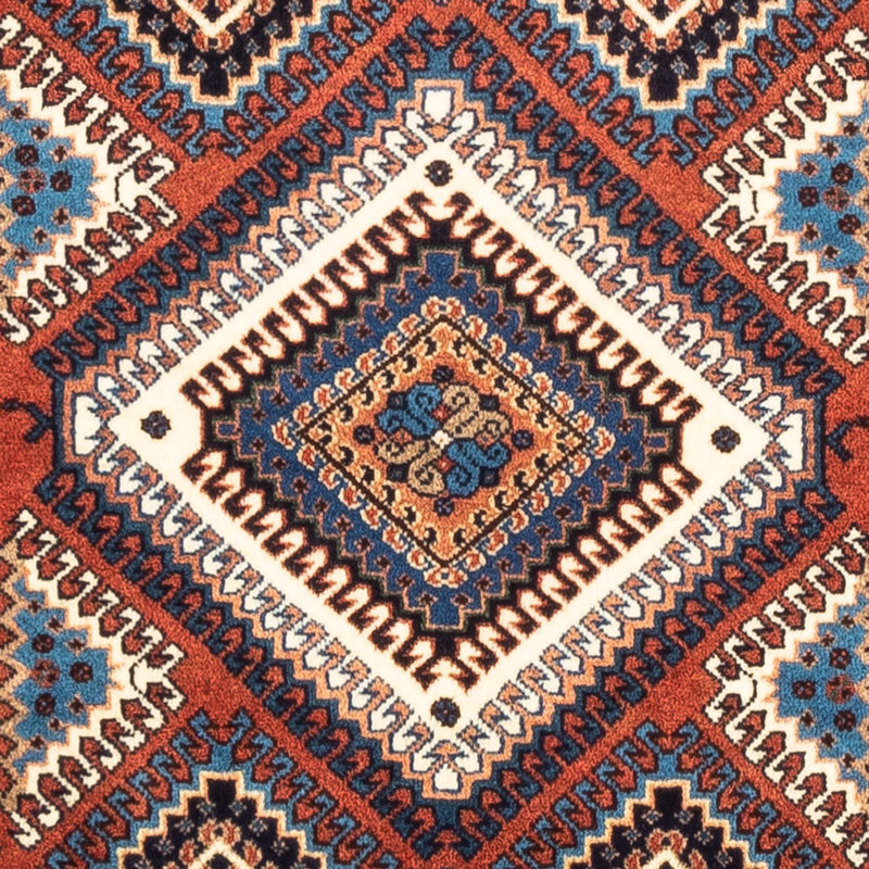 Persisk tæppe - Nomadisk - 126 x 80 cm - rød