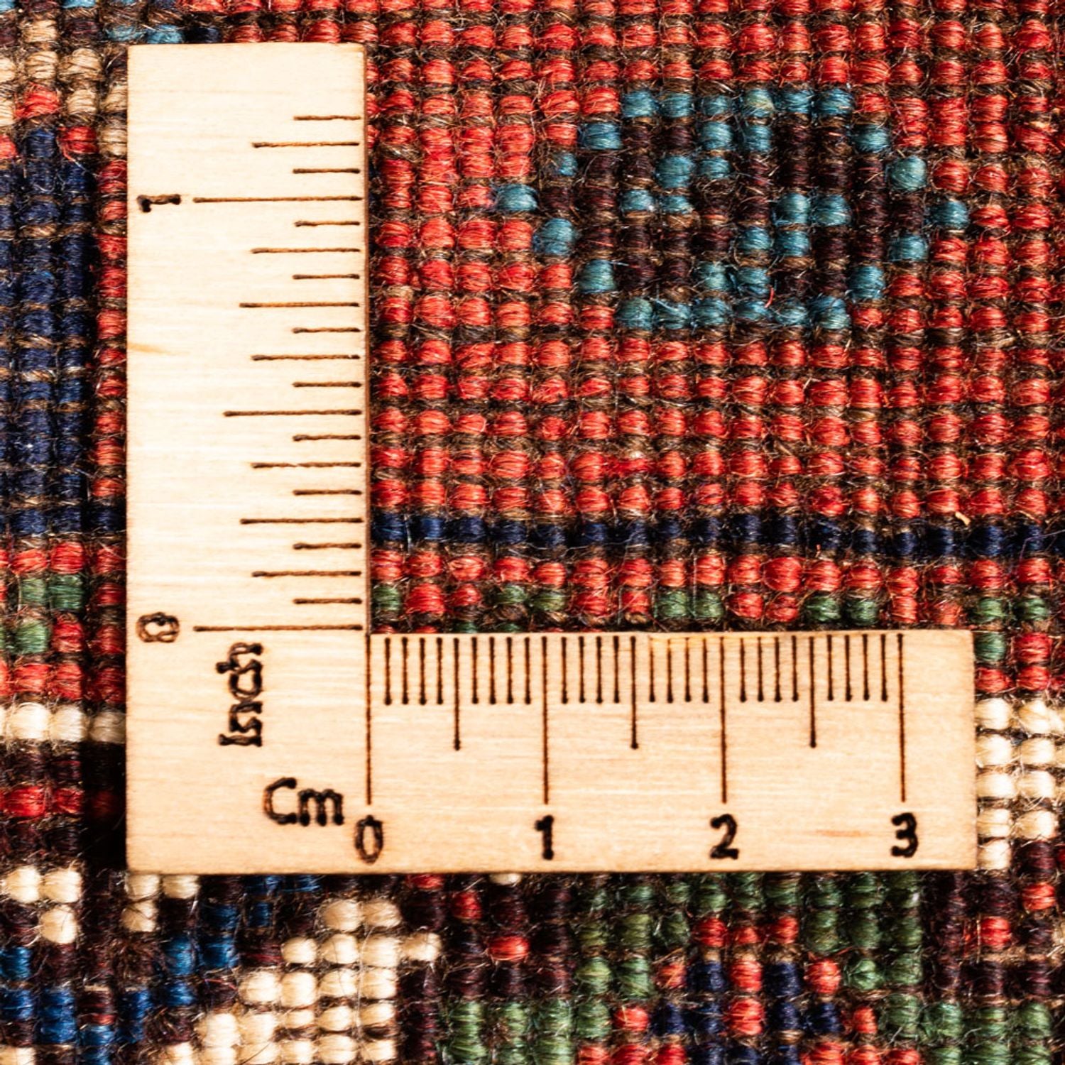 Persisk tæppe - Nomadisk - 126 x 80 cm - rød