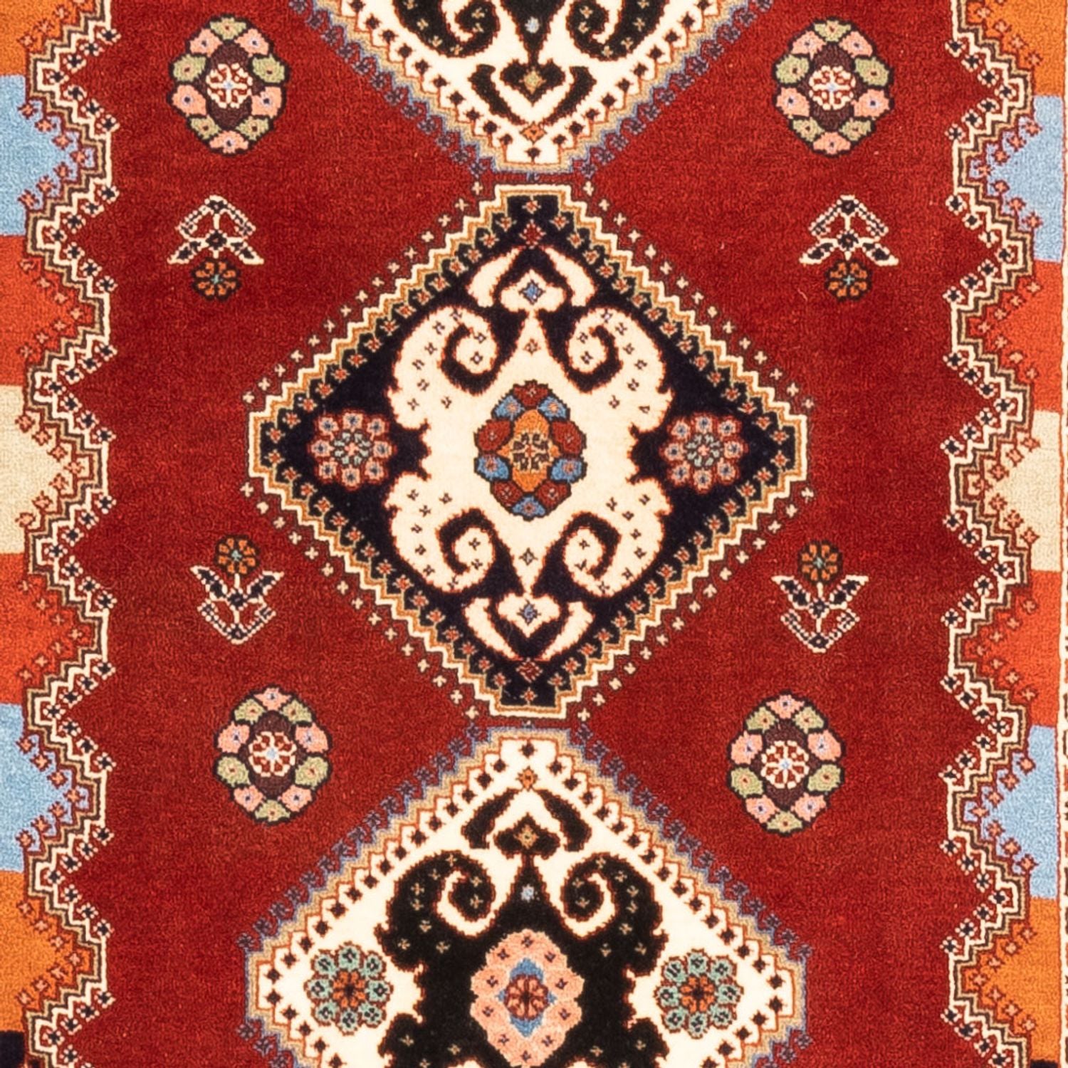 Løber Persisk tæppe - Nomadisk - 212 x 85 cm - rød