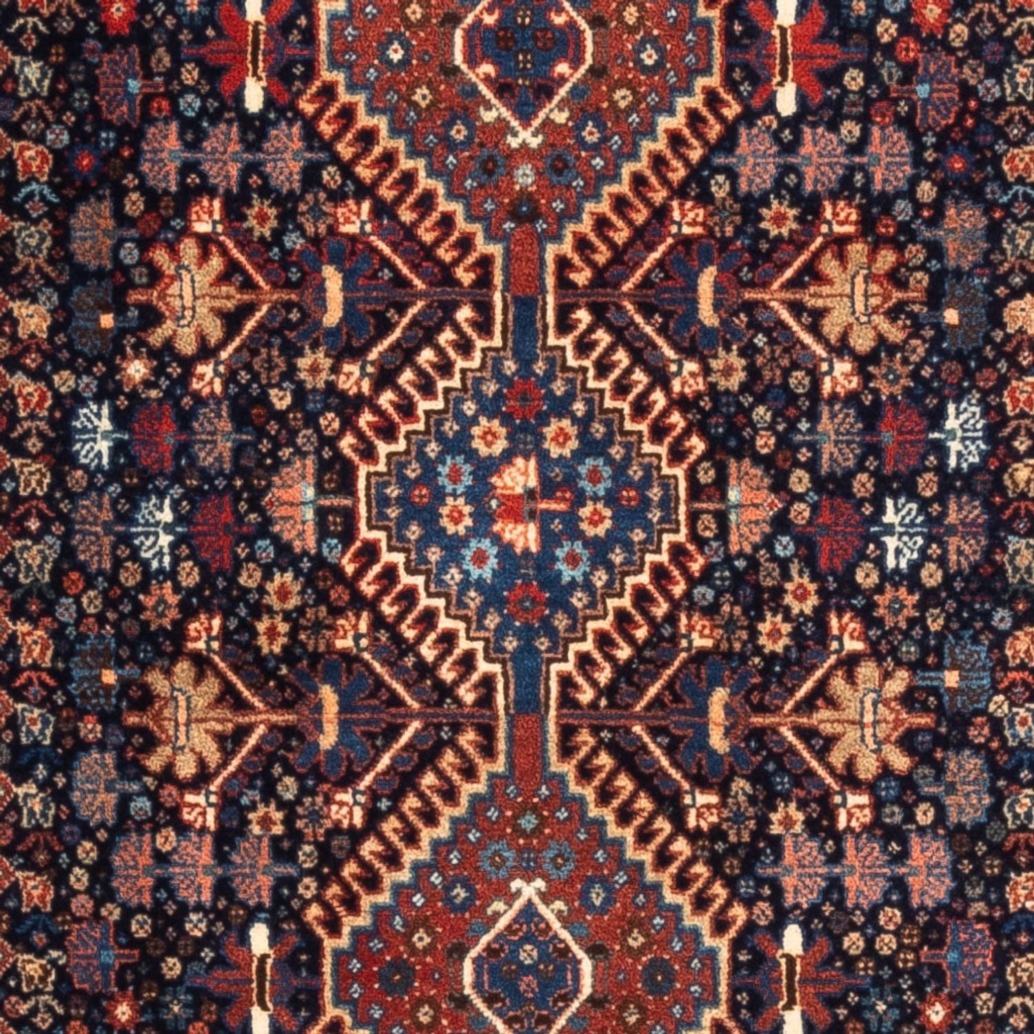 Løber Persisk tæppe - Nomadisk - 188 x 82 cm - mørkeblå