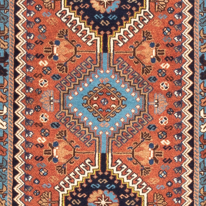Løber Persisk tæppe - Nomadisk - 200 x 62 cm - rød