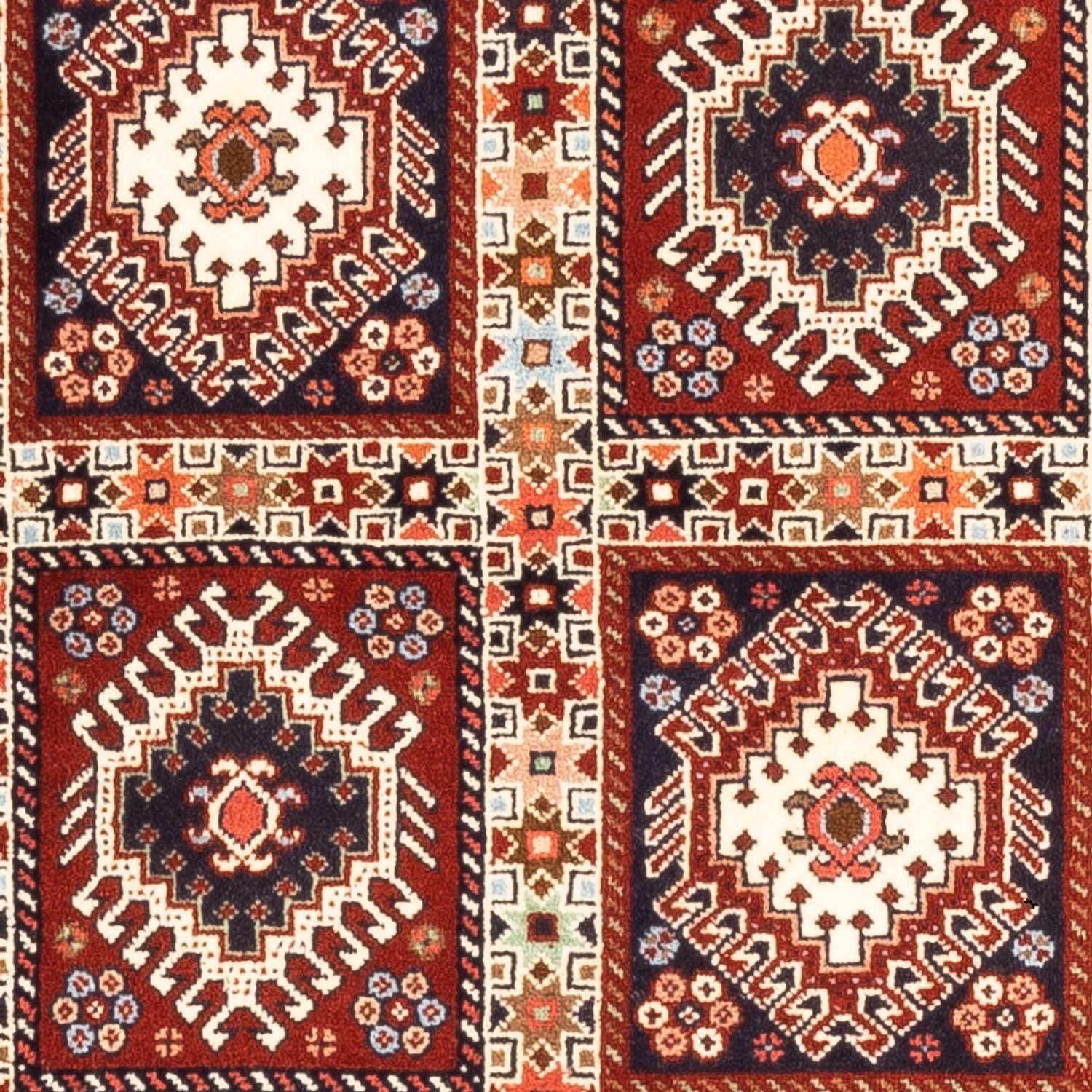 Løber Persisk tæppe - Nomadisk - 209 x 80 cm - rød