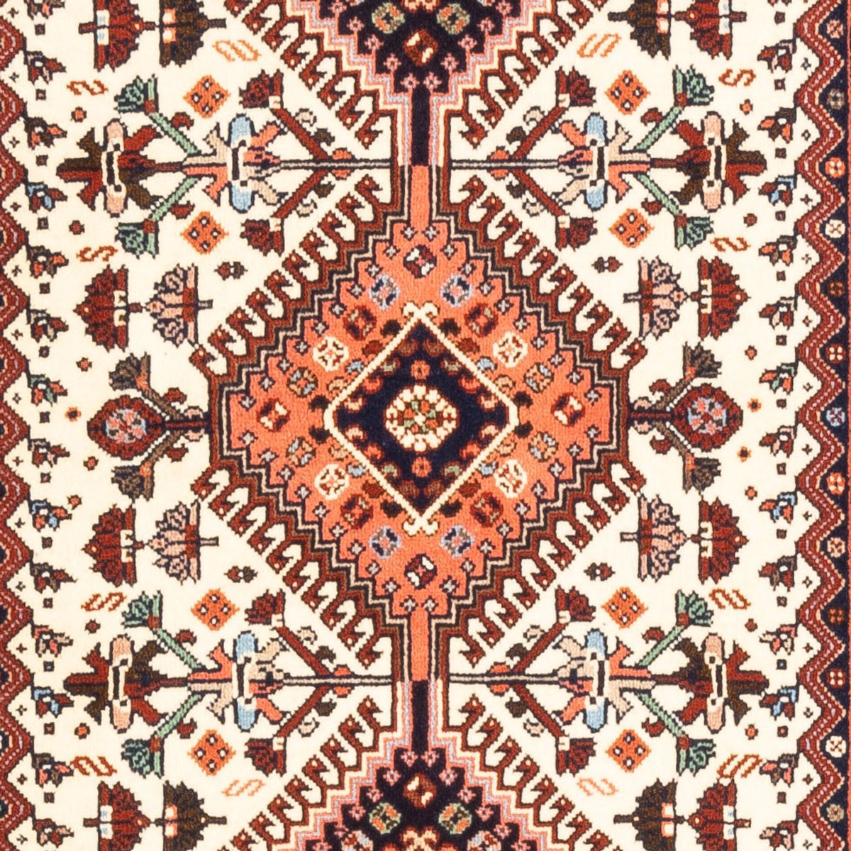 Løber Persisk tæppe - Nomadisk - 215 x 83 cm - creme