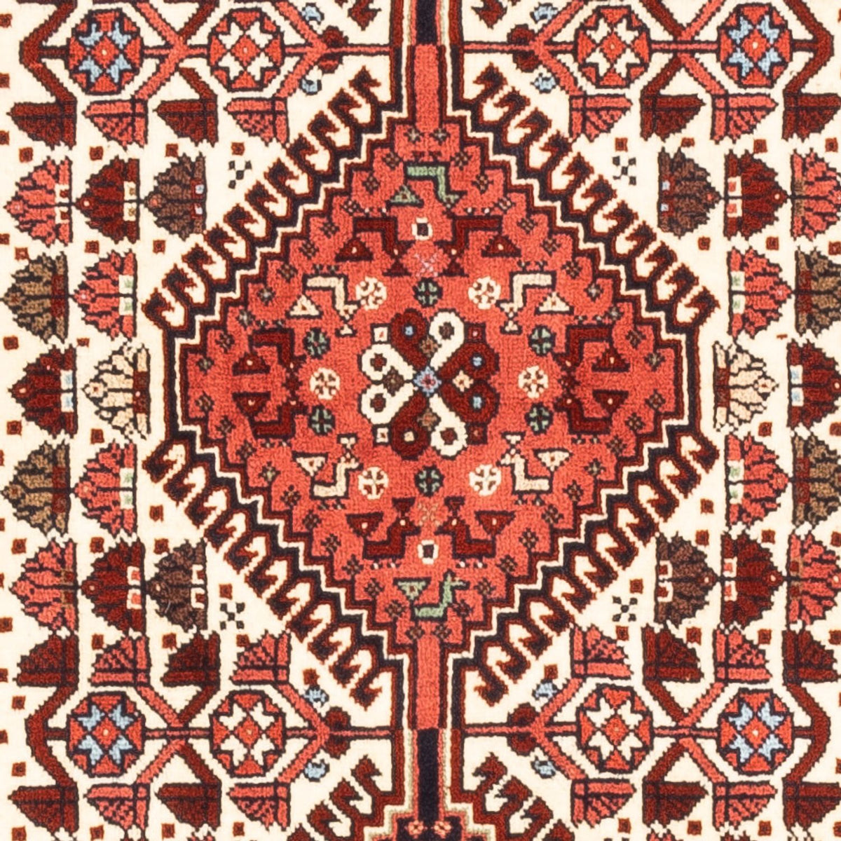 Løber Persisk tæppe - Nomadisk - 225 x 84 cm - creme
