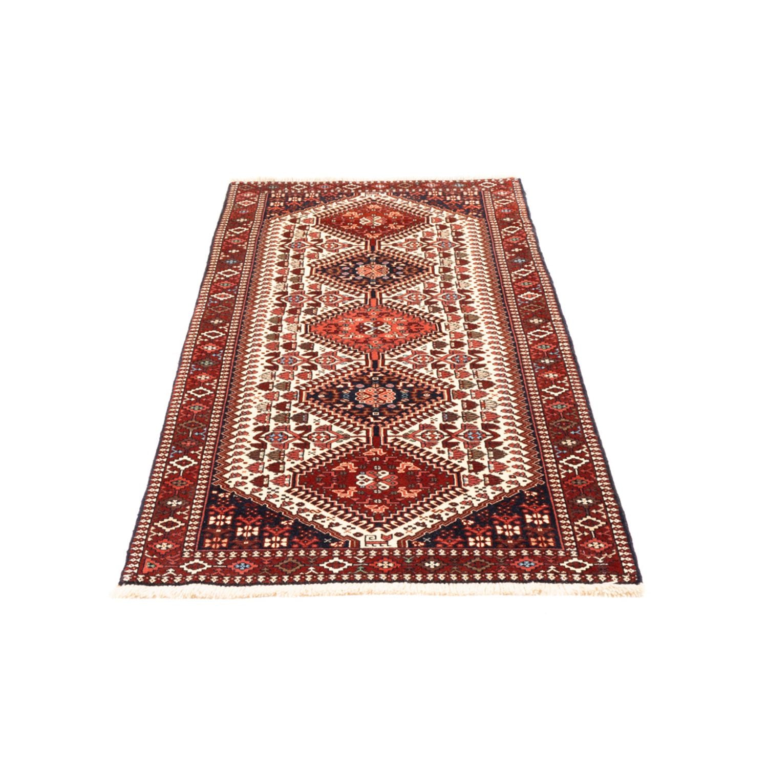 Løber Persisk tæppe - Nomadisk - 225 x 84 cm - creme