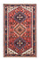 Persisk tæppe - Nomadisk - 124 x 80 cm - rød