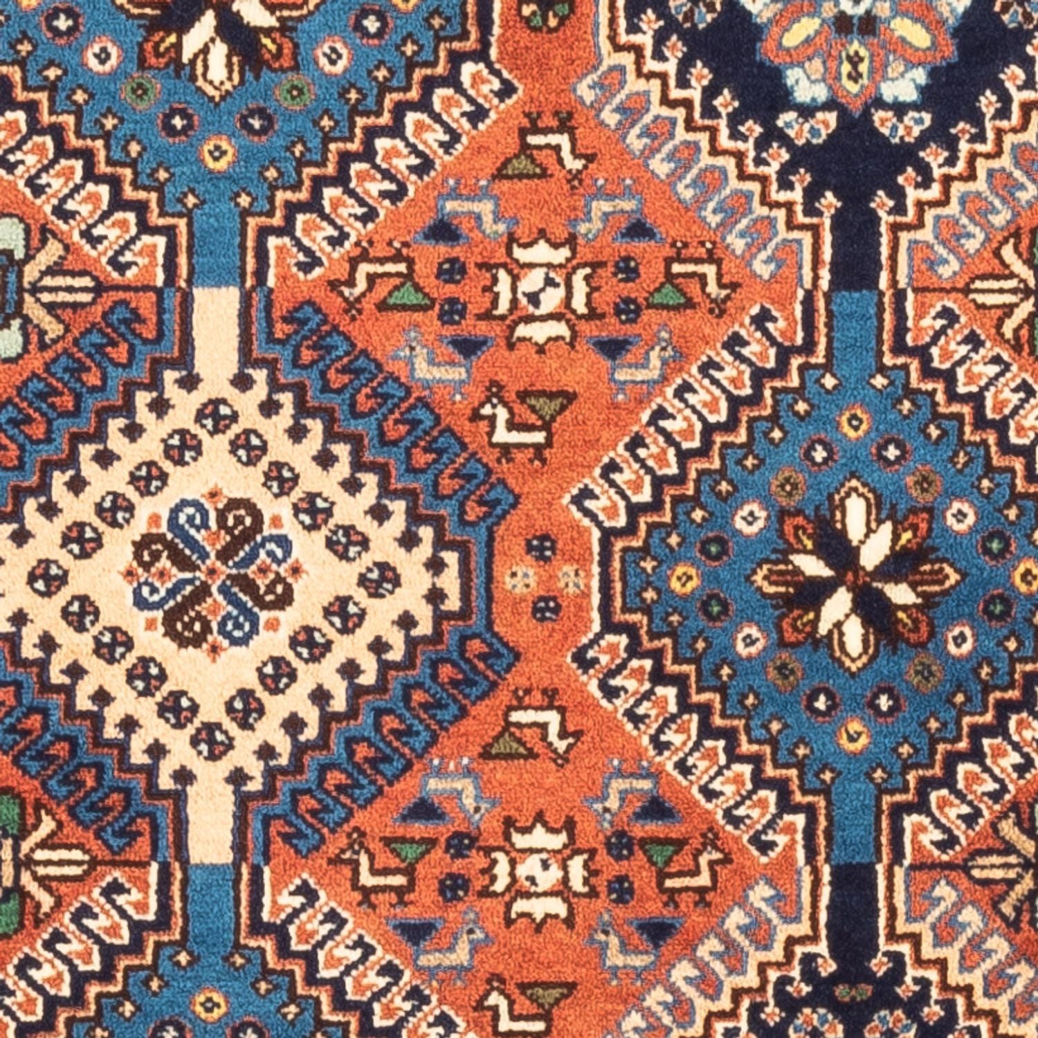 Persisk tæppe - Nomadisk - 127 x 80 cm - rød