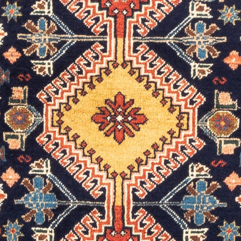 Persisk tæppe - Nomadisk - 120 x 84 cm - mørkeblå