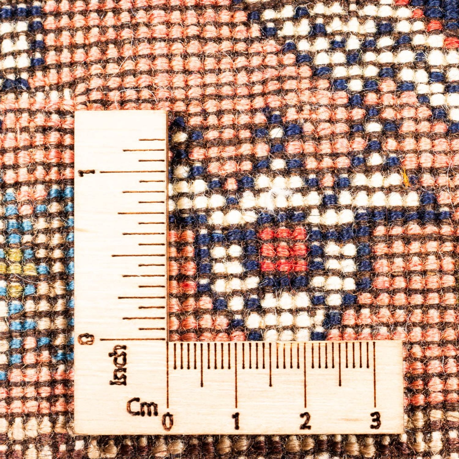 Persisk tæppe - Nomadisk - 120 x 84 cm - mørkeblå