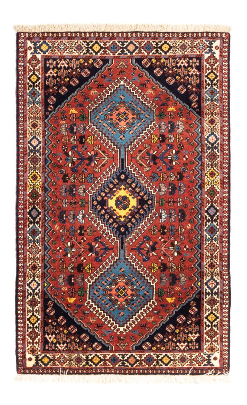 Persisk tæppe - Nomadisk - 130 x 80 cm - rød