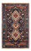 Persisk tæppe - Nomadisk - 132 x 80 cm - mørkeblå