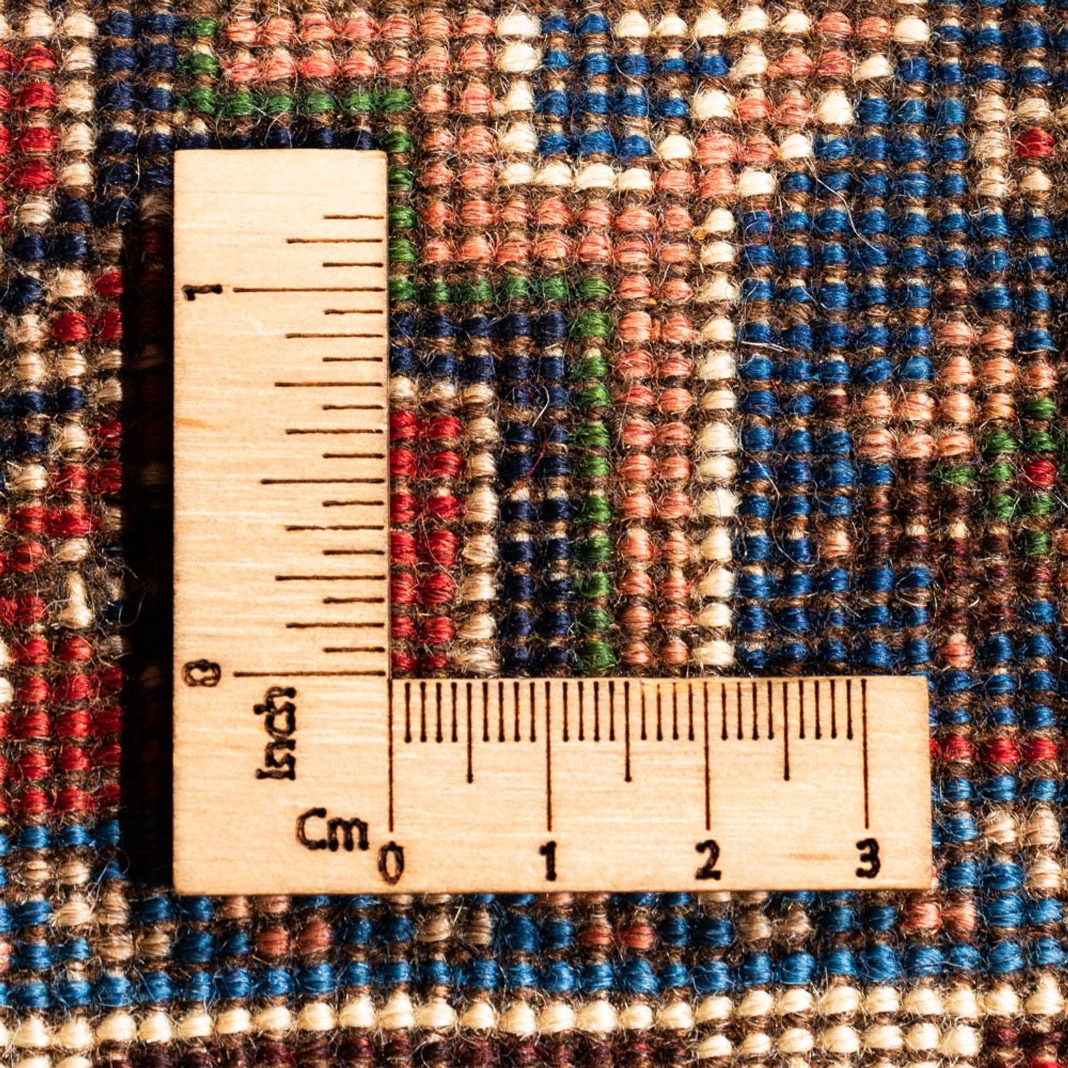 Persisk tæppe - Nomadisk - 133 x 82 cm - mørkeblå