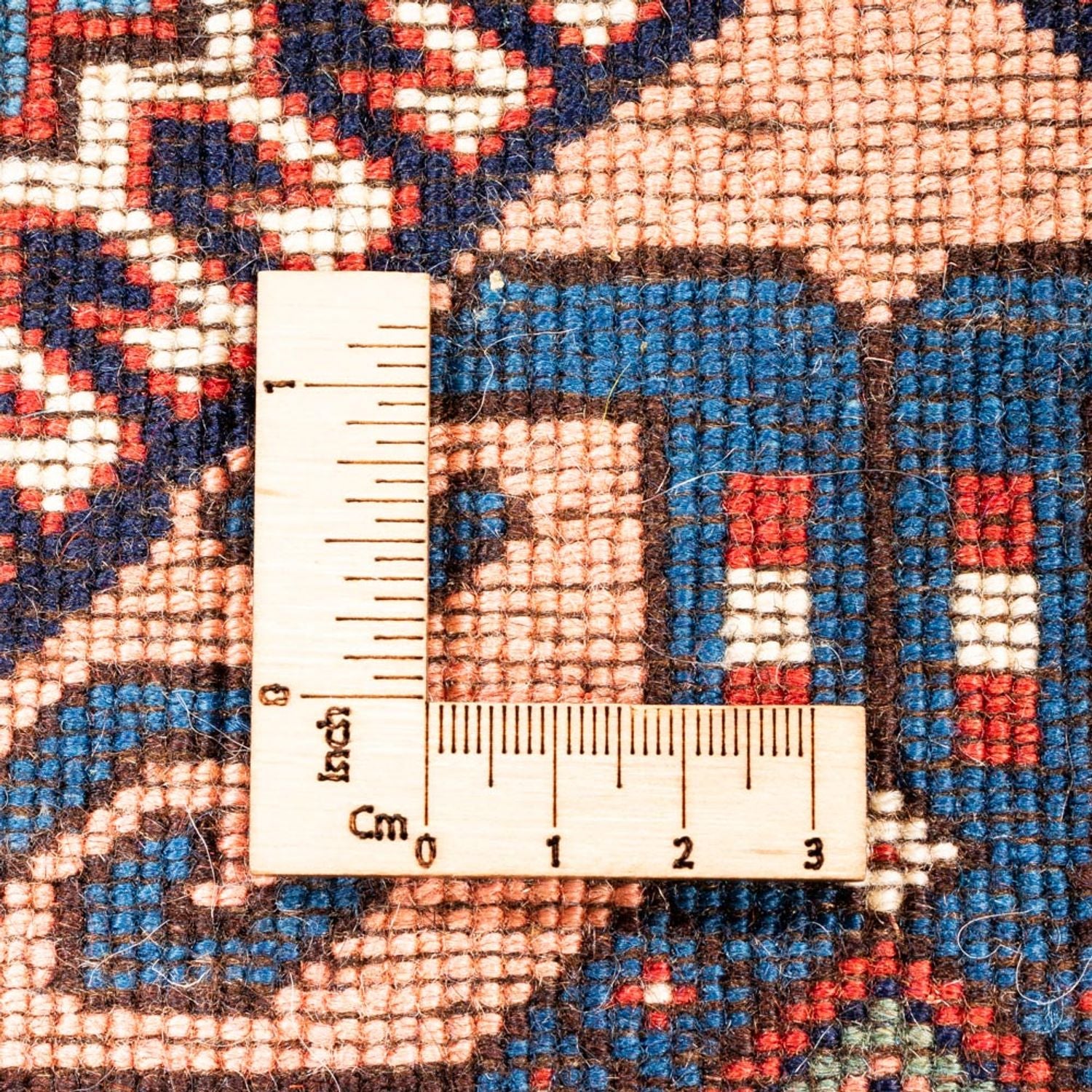 Persisk tæppe - Nomadisk - 126 x 80 cm - flerfarvet