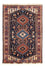 Persisk tæppe - Nomadisk - 125 x 83 cm - mørkeblå