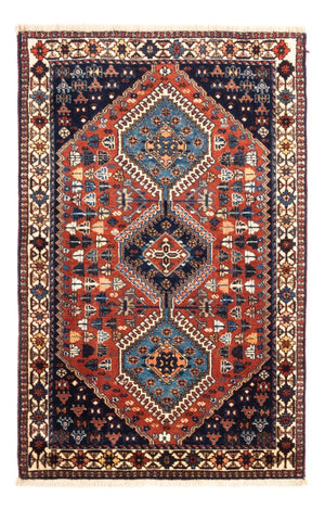Persisk tæppe - Nomadisk - 130 x 83 cm - rød