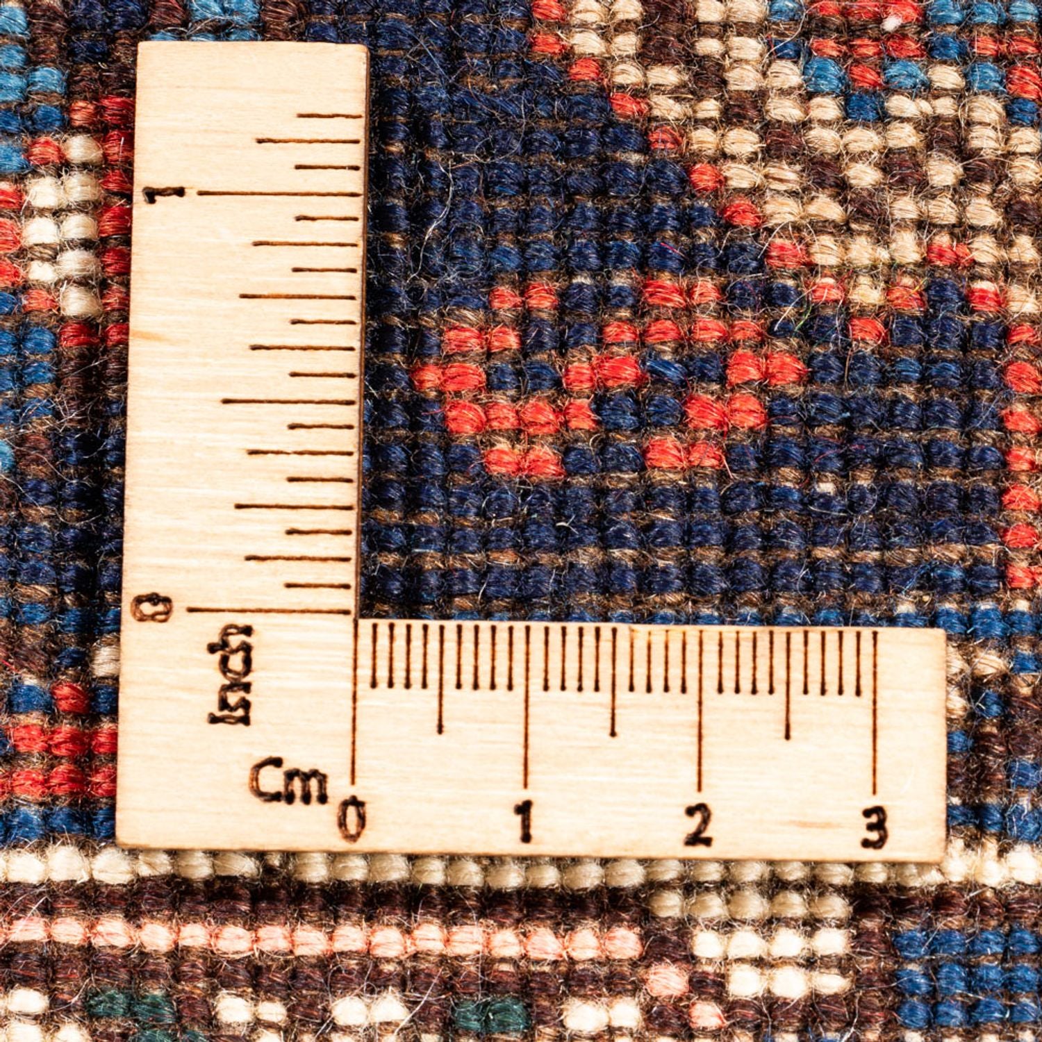 Persisk tæppe - Nomadisk - 130 x 83 cm - rød
