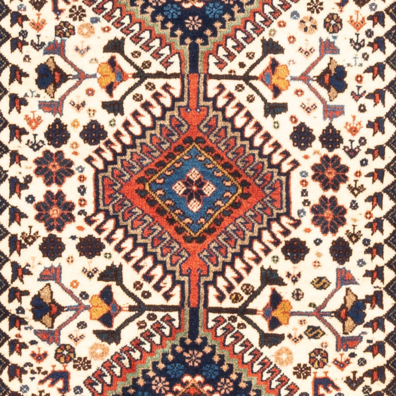 Persisk tæppe - Nomadisk - 136 x 80 cm - creme
