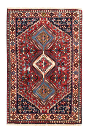 Persisk tæppe - Nomadisk - 123 x 81 cm - rød