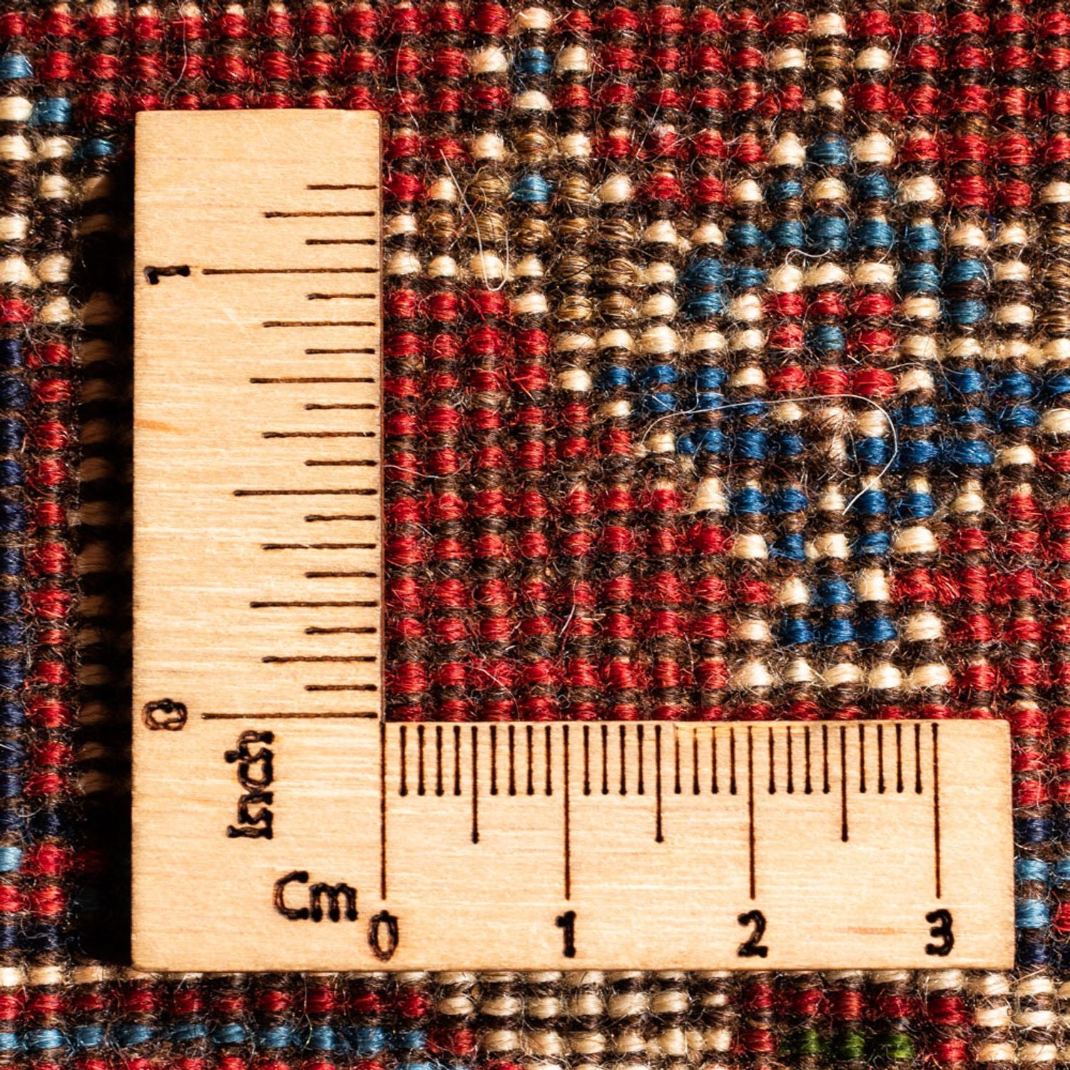 Persisk tæppe - Nomadisk - 123 x 81 cm - rød