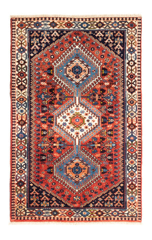 Persisk tæppe - Nomadisk - 125 x 81 cm - rød