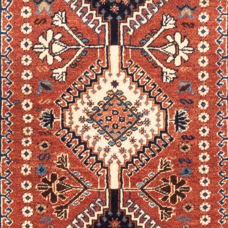 Persisk tæppe - Nomadisk - 131 x 82 cm - rød